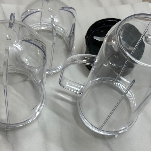 LVAINIT 4-piece MB Blender Replacement Set - 22oz Tall Mug Cup,  16oz Cup, 12oz - Picture 5 of 6